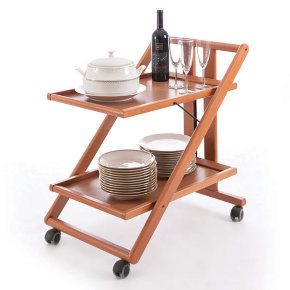 Сервировочный столик складной на колесиках Arredamenti - GIMMY CHERRY