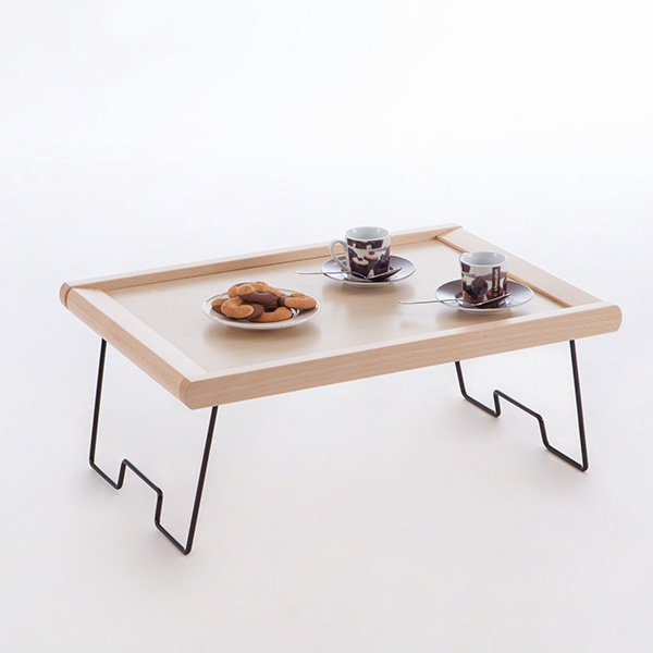 Деревянный столик-поднос для завтрака 54х23х30